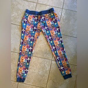 Kids Patterned Jogger Pants - Multicolor